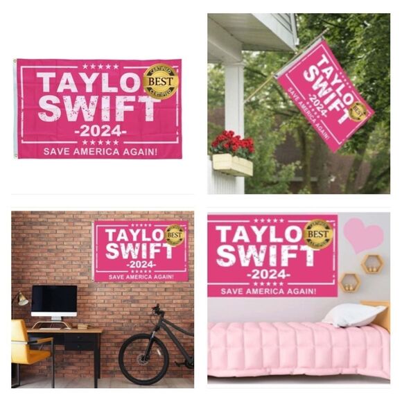 Taylor Swift Flag Tapestry For Bedroom Wall Decor - Picture 2 of 4